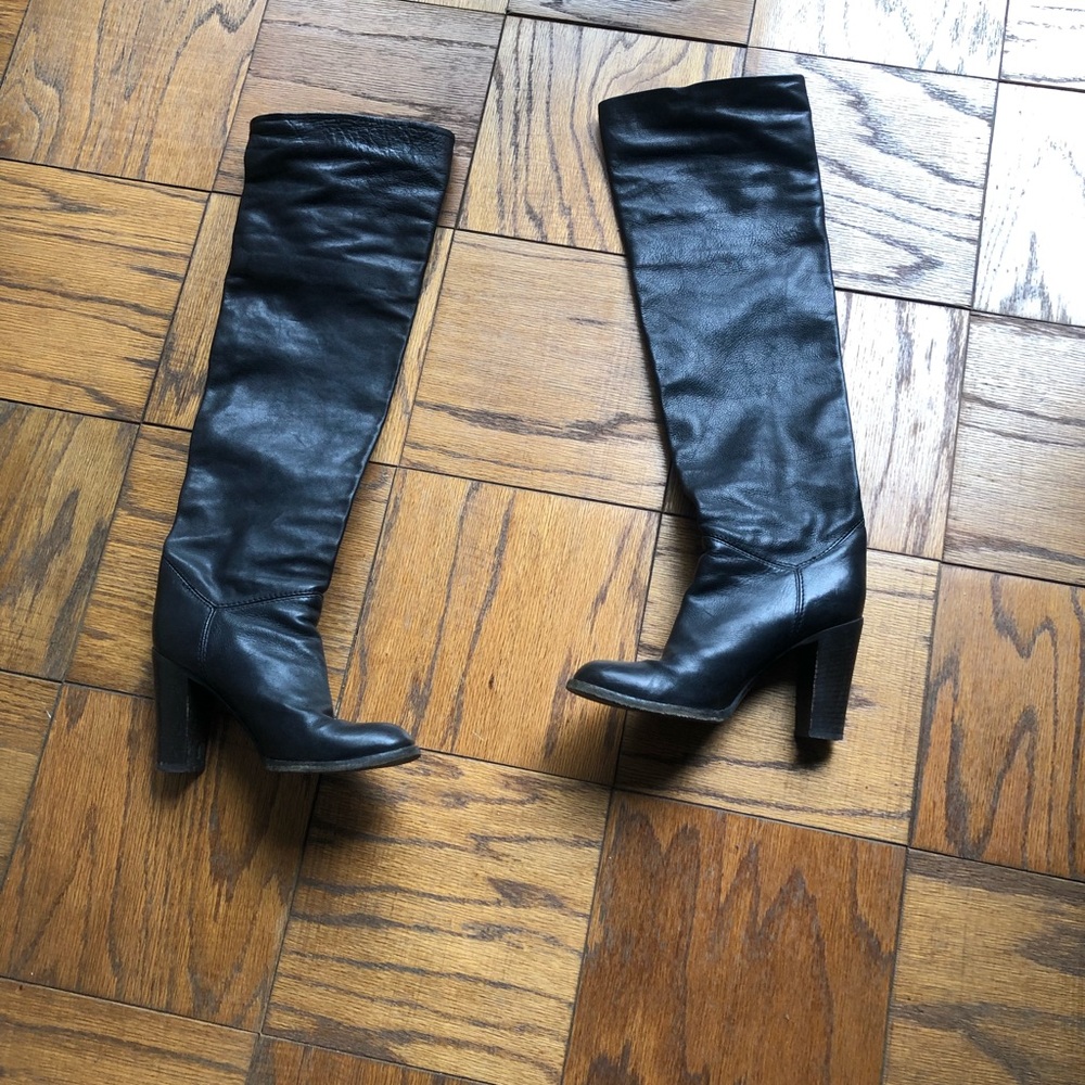 Vero Cuoio Italian Leather Over the knee boots